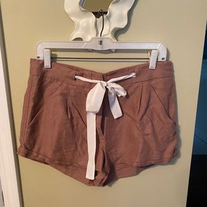 Aritiza Linen shorts
